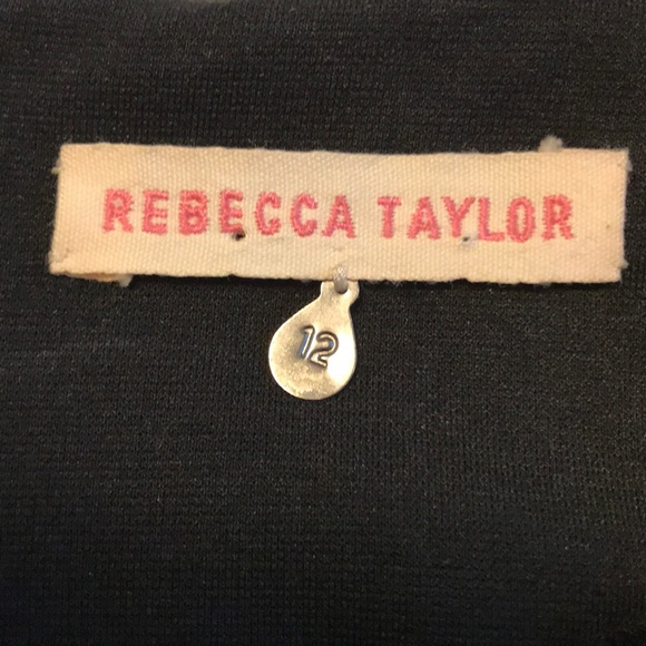 Rebecca Taylor Croc Short Sleeve Dress - Picture 2 of 5